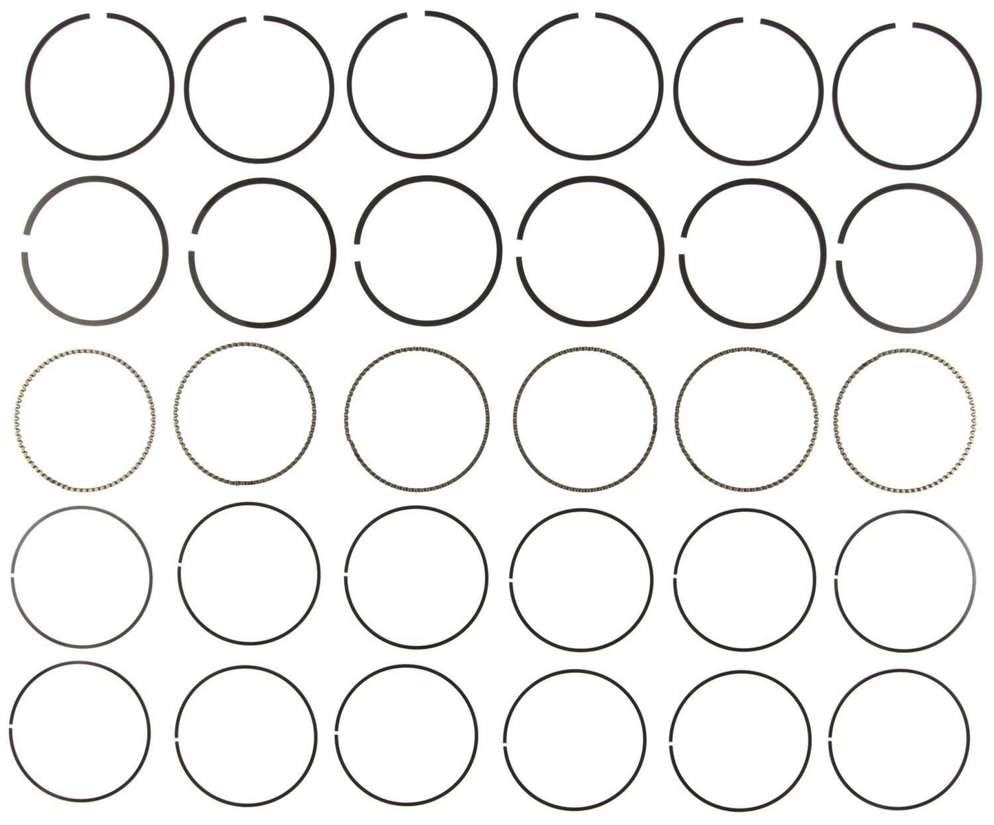 Mahle Rings Ford 4.0L SOHC 2004 - 2010 Moly Ring Set 42102CP.020
