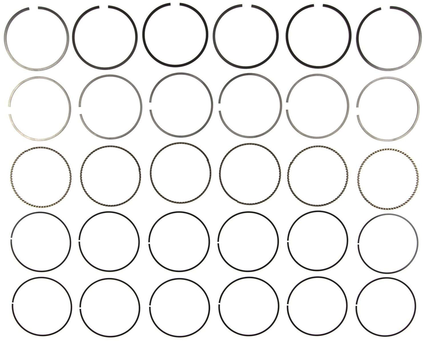 Mahle Rings Ford 4.0L SOHC 2004 - 2010 Moly Ring Set 42102CP