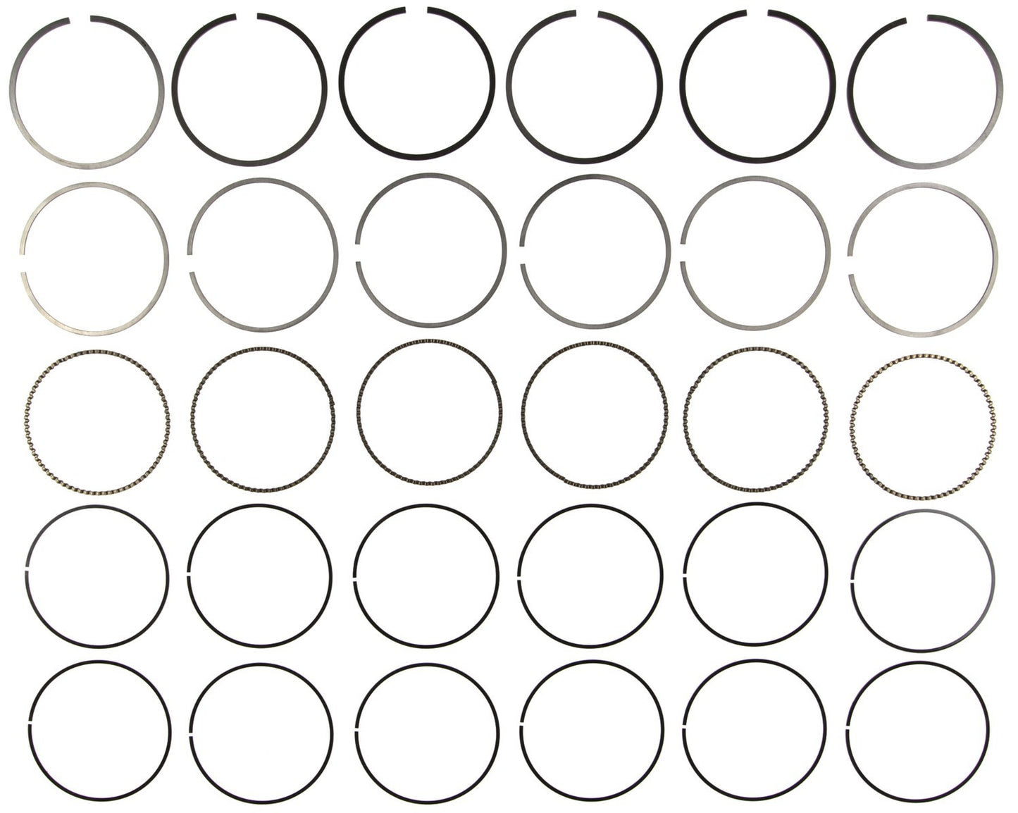 Mahle Rings Ford 4.0L SOHC 2004 - 2010 Moly Ring Set 42102CP