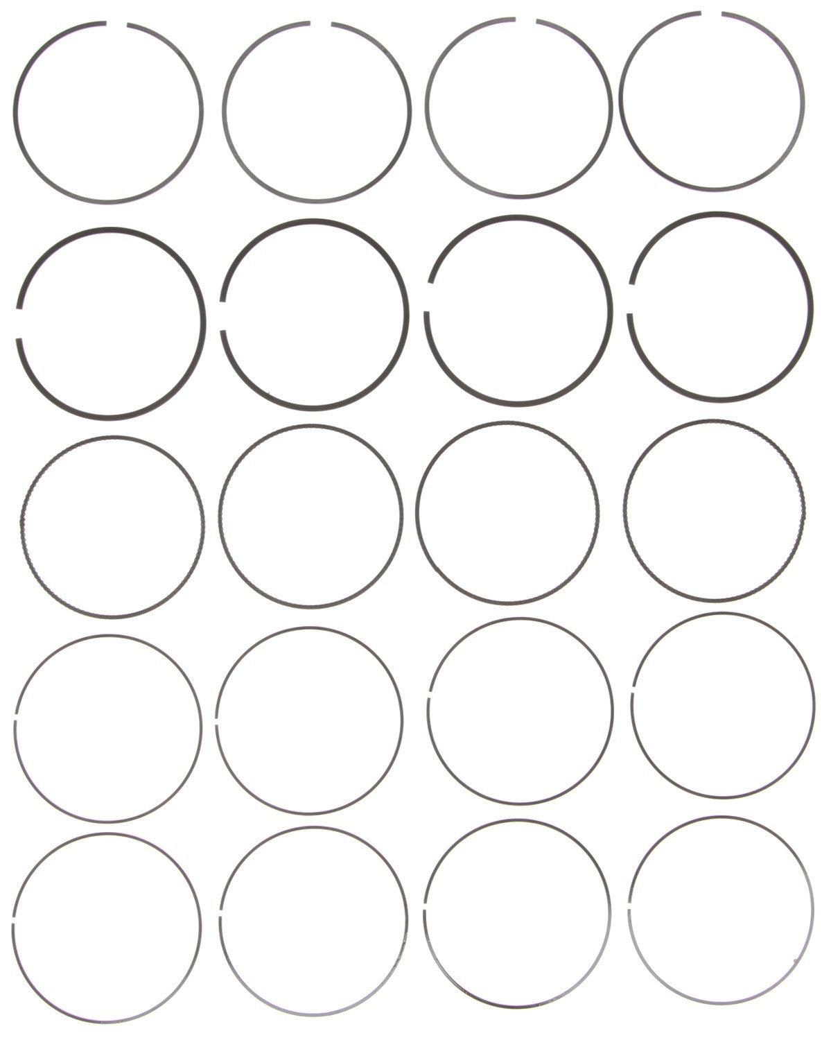 MAHLE Engine Piston Ring Set 42141CP