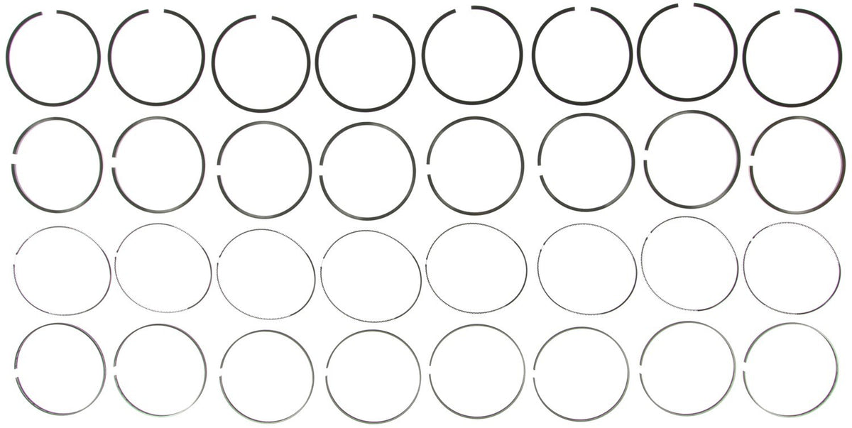 Mahle Rings GMC Trk 6.6L 403 CID Duramax Turbo Diesel 2011+ LGH / LML GNS Top Plain Ring Set 42160.010
