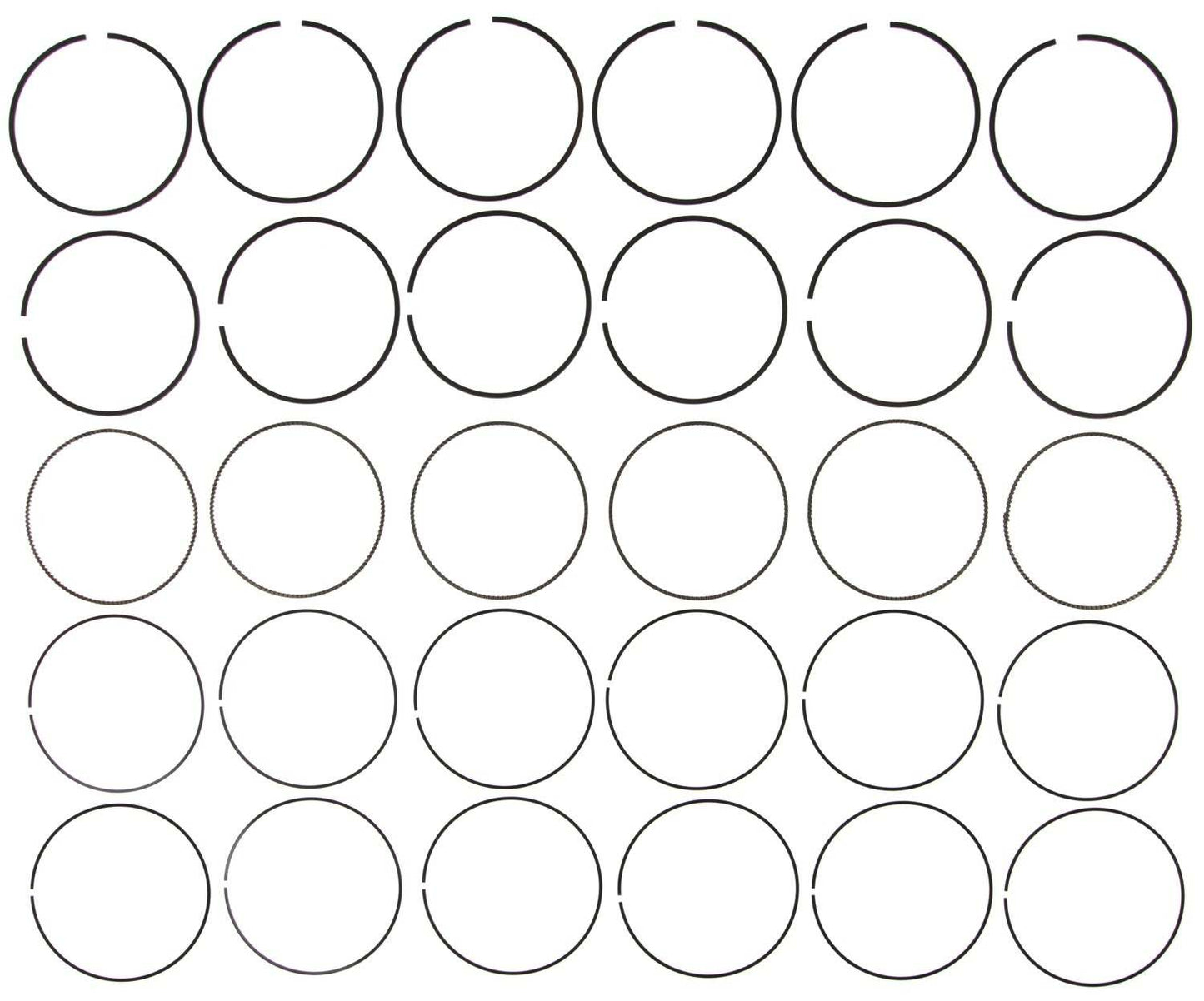 Mahle Rings Toyota 4.0L V6 1GRFE 2003-2011 Plain Ring Set 42172CP.010