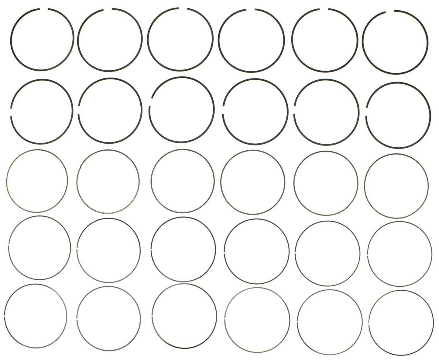 Mahle Rings Toyota 4.0L V6 1GRFE 2003-2011 Plain Ring Set 42172CP.030
