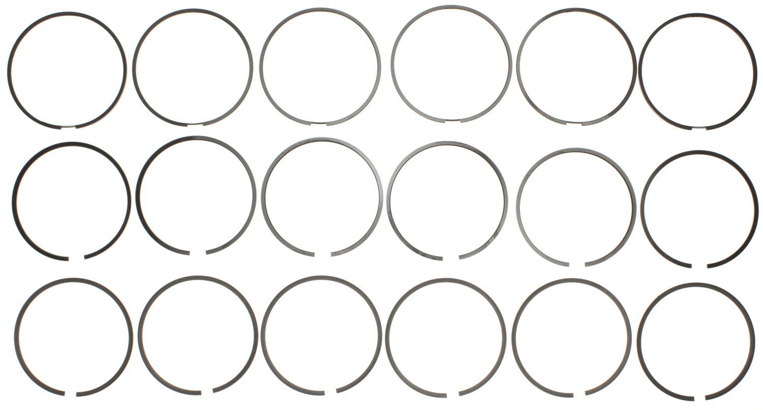 Mahle Rings Dodge / Cummins 6.7L Turbo Diesel 2009 - 2011 With Chrome Second Ring Moly Ring Set 42188