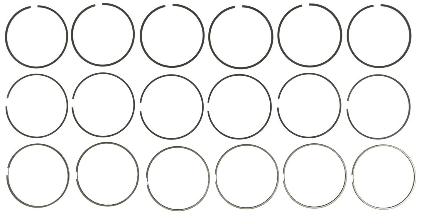 Mahle Rings Toyota 3.3L 3MZFE 2004 - 2010 PVD Top Compression Ring Plain Ring Set 42213.010