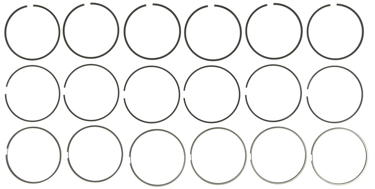 Mahle Rings Toyota 3.3L 3MZFE 2004 - 2010 PVD Top Compression Ring Plain Ring Set 42213.010