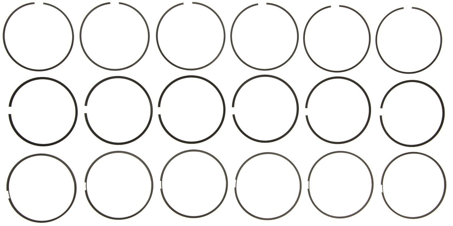 Mahle Rings Toyota 3.3L 3MZFE 2004 - 2010 PVD Top Compression Ring Plain Ring Set 42213.020