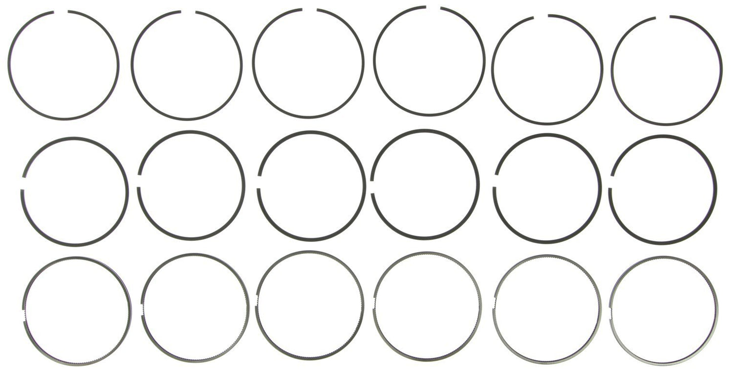 Mahle Rings Toyota 3.3L 3MZFE 2004 - 2010 PVD Top Compression Ring Plain Ring Set 42213.030