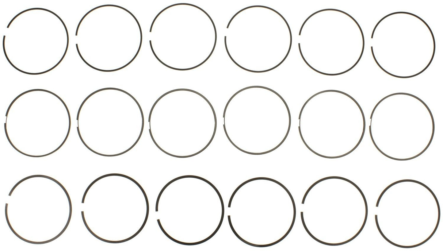Mahle Rings Toyota 3.3L 3MZFE 2004 - 2010 PVD Top Compression Ring Plain Ring Set 42213