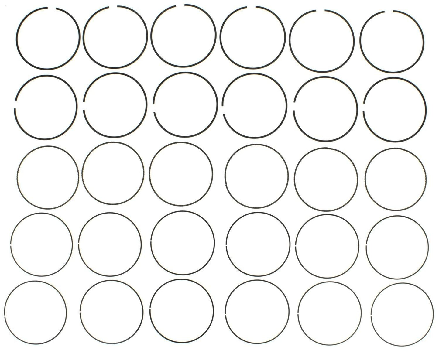 Mahle Rings Toyota 3.5L 2GRFE / 2GRSFE 2005 - 2011 GNS Top Compression Ring Plain Ring Set 42214CP.020