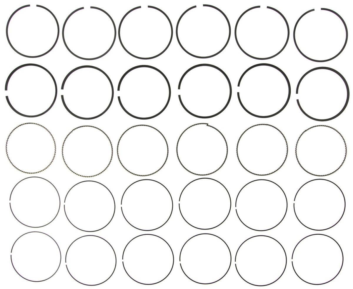 Mahle Rings Suzuki 2.5L 2494CC H25A Grand Vitara 1999 - 2004 Chrome Ring Set 42253CP
