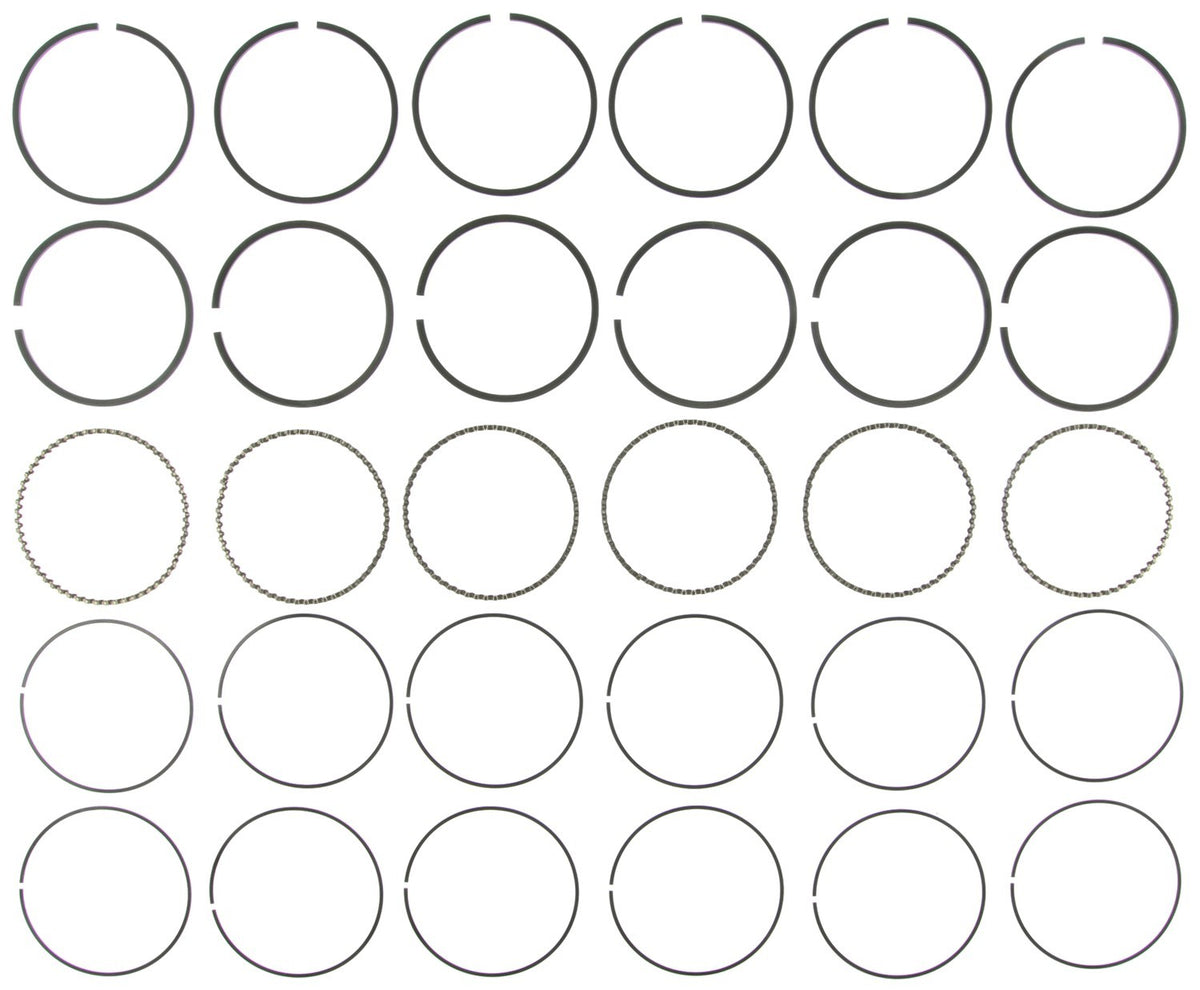 Mahle Rings Mazda 2.3L 2255cc KJ Eng 1995-2002 Chrome Ring Set 42256CP