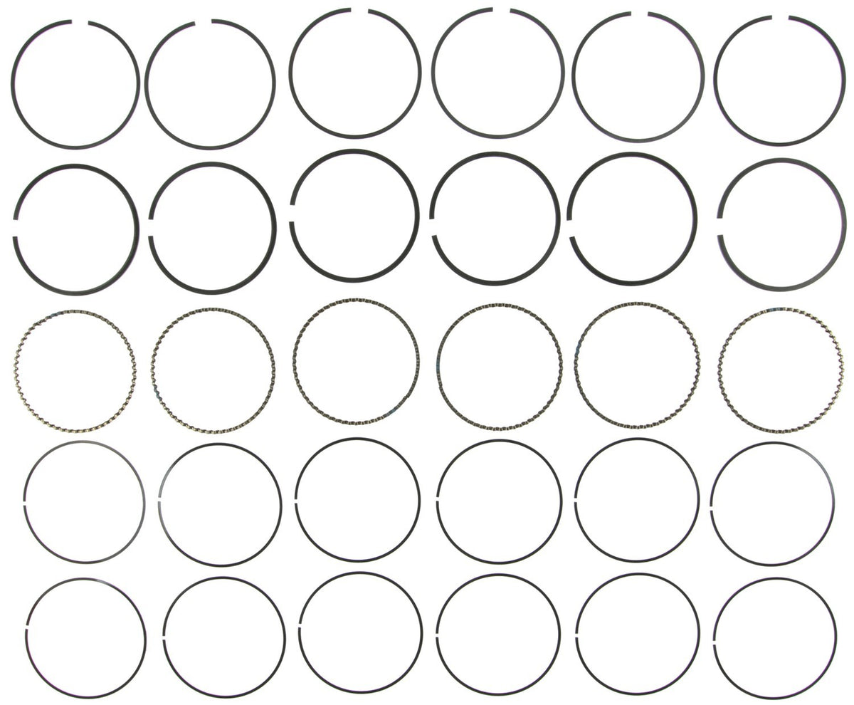 Mahle Rings Ford / Mazda 2.5L 153CID 2000-2001 AJ25 Chrome Ring Set 42257CP
