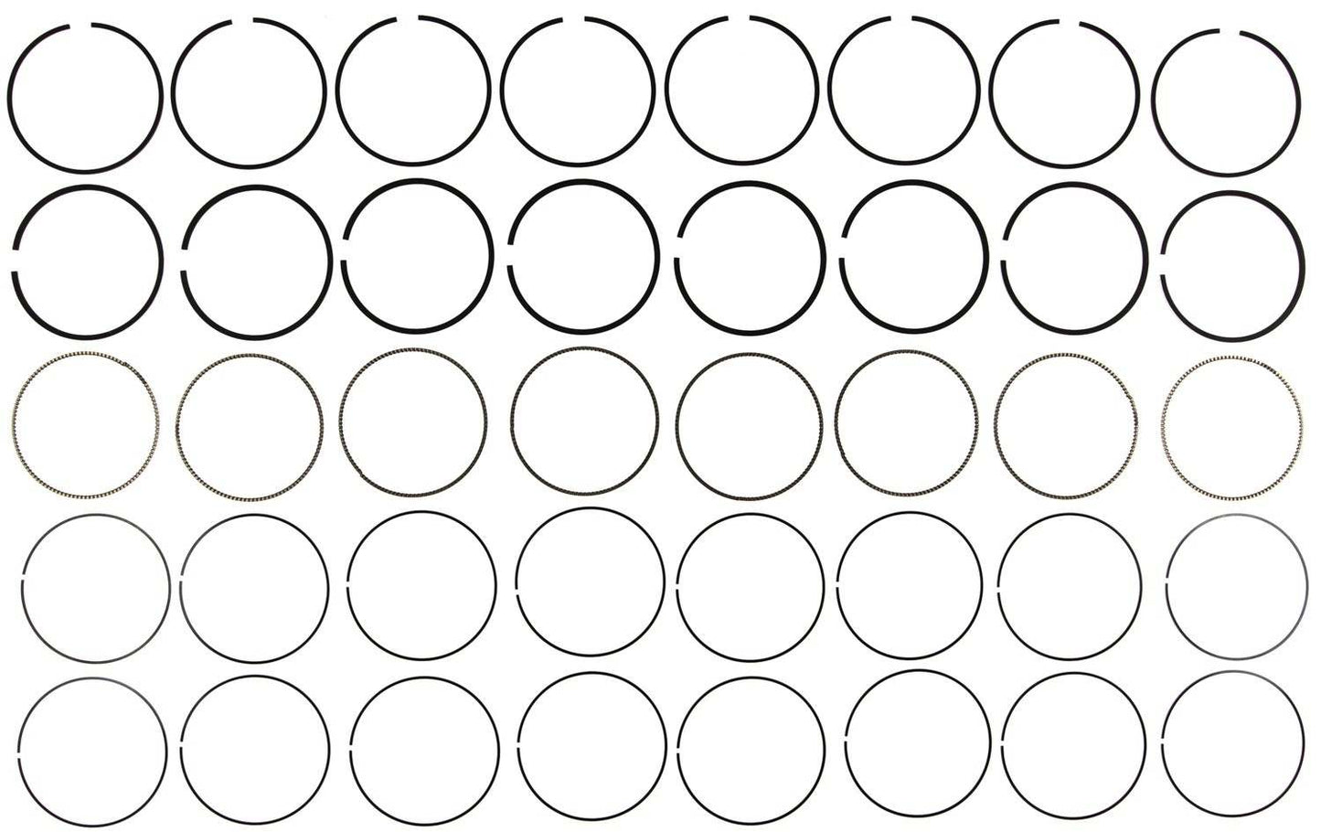 Mahle Rings GM 4.4L LC3 2006-2009 Cadillac STS-V / XLR-V Northstar Engine Moly Ring Set 42280CP.020