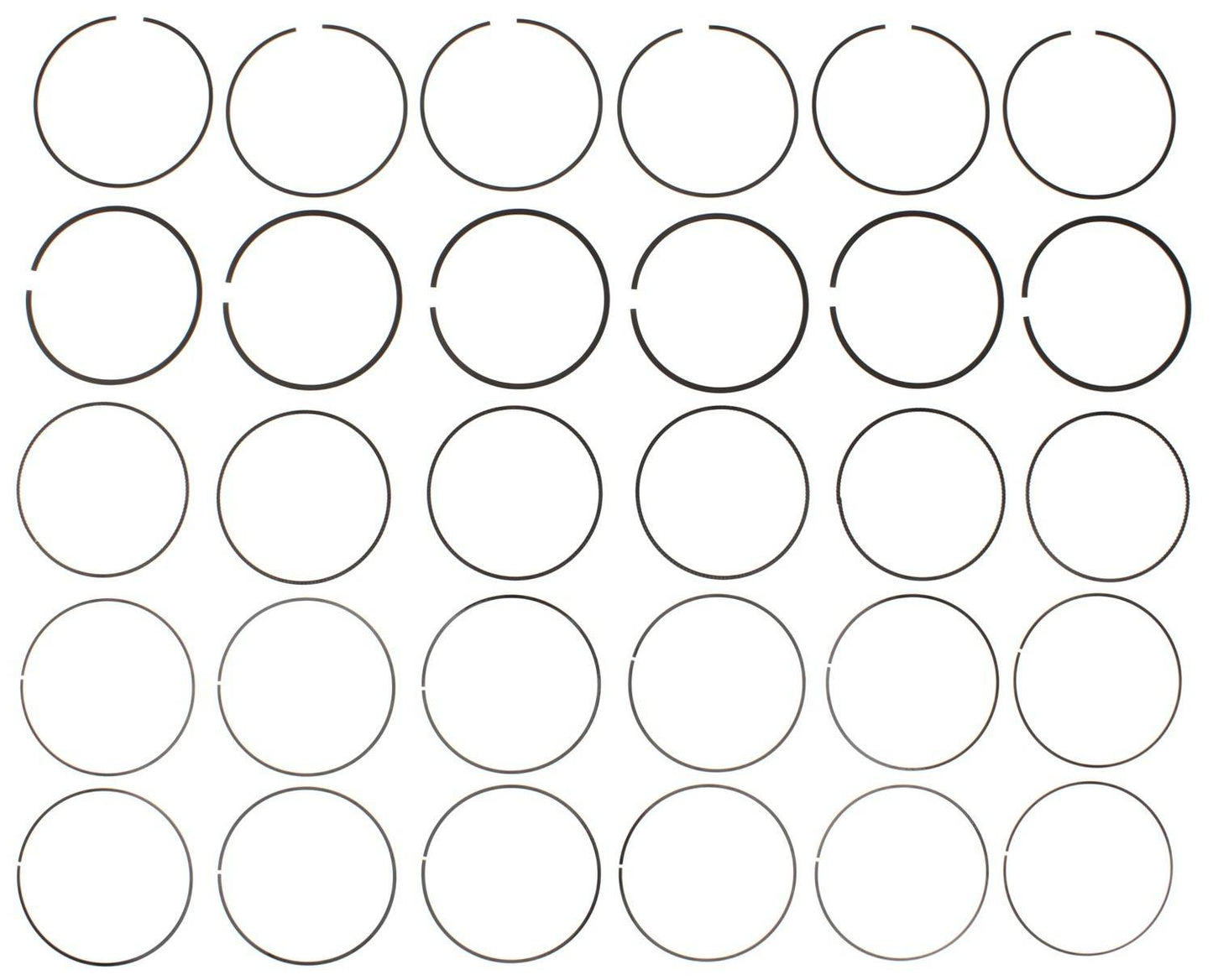 Mahle Rings GM 3.0L LF1/ LFW 10-14 Plain Ring Set 42292CP
