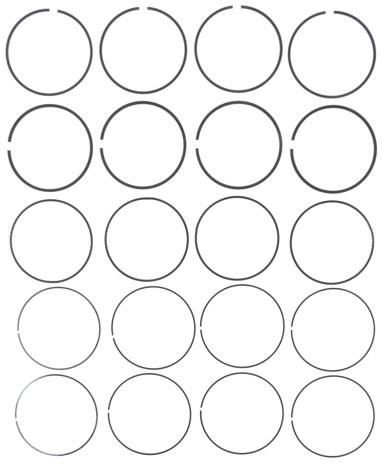 Mahle Engine Piston Ring Set 42301CP main image