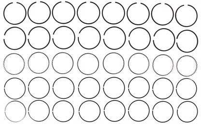 Mahle Rings Dearborn Marine Ford 260312 Engs 56-5762-65 Ford Trk 260 Eng Plain Ring Set 50009