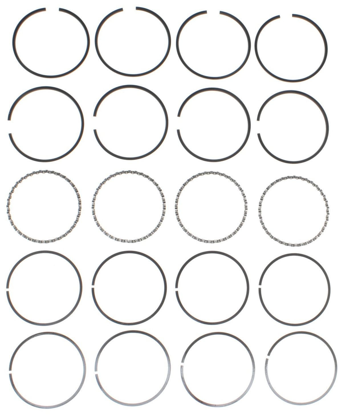 Mahle Rings Jeep 134 Eng 39-73 Plain Ring Set 5007.060