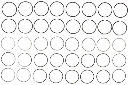Mahle Rings Buick 364 Eng 57-61 Chevy 348/396/400/402 Engs 58-61 70-77 Chevy Trk Plain Ring Set 50141CP