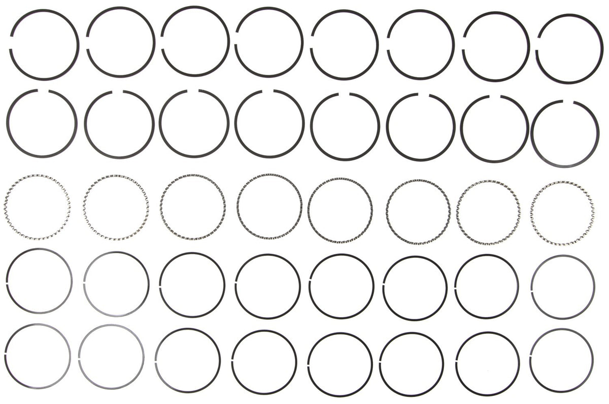 Mahle Rings Buick 364 Eng 57-61 Chevy 348/396/400/402 Engs 58-61 70-77 Chevy Trk Plain Ring Set 50141CP