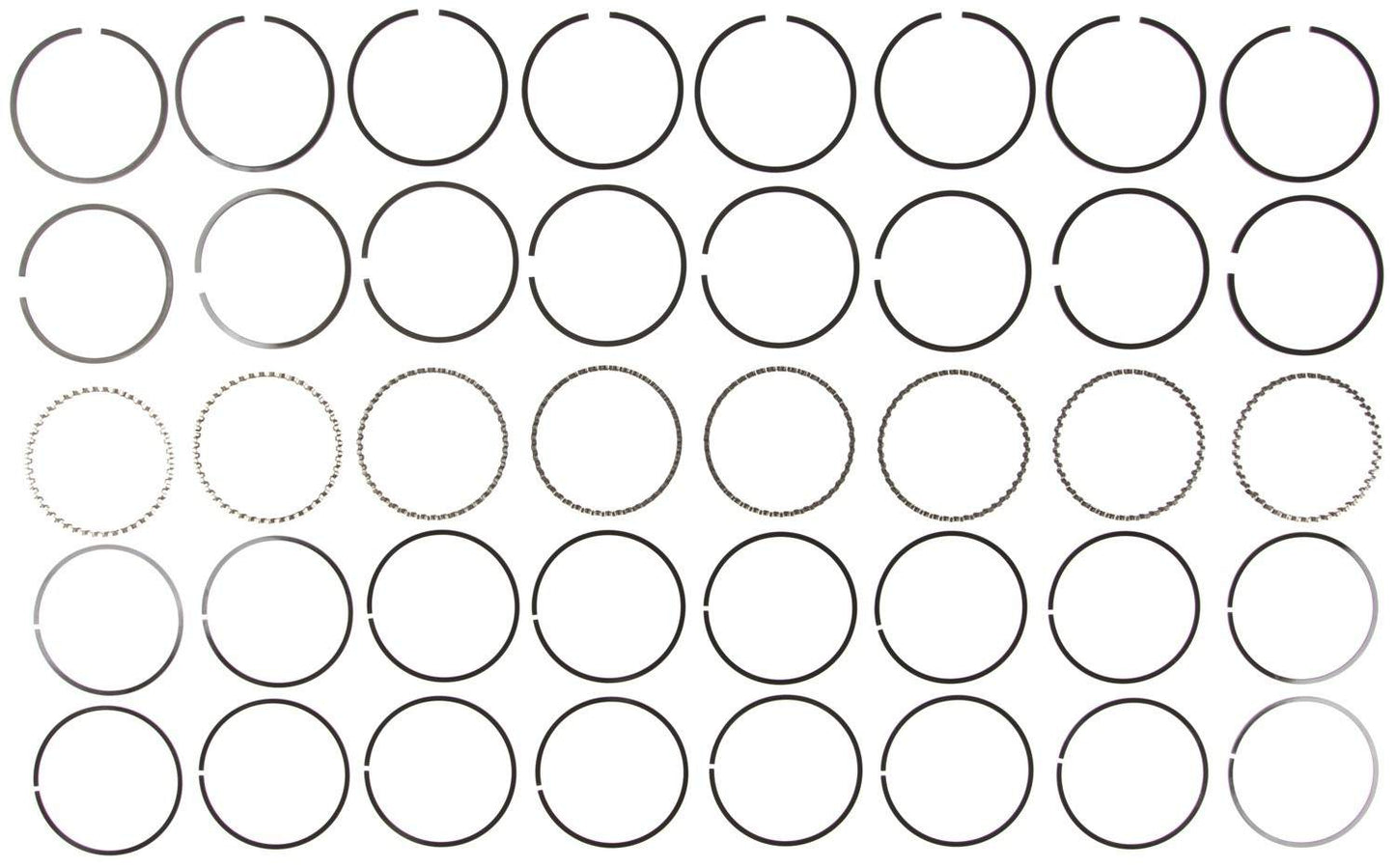 Mahle Rings GM 370-389 58-66 Plain Ring Set 50142.030