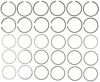 Mahle Rings Case Chry 225 3.7L Eng 76-83 Chry Ind Engs DeSo 225 Eng 1960 Plain Ring Set 50276CP