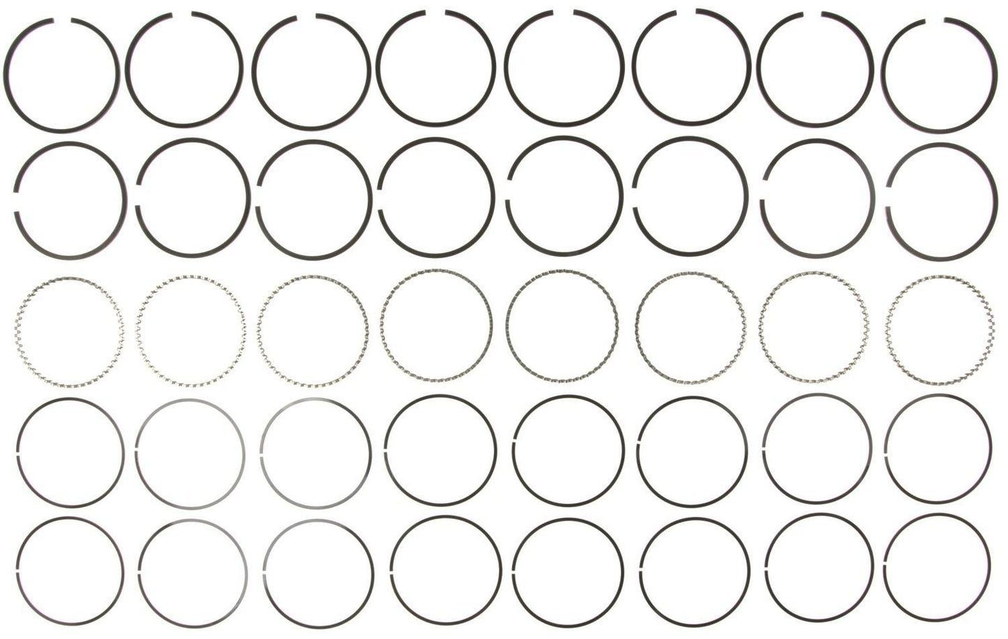 Mahle Rings GM 409/425/455 62-76 Plain Ring Set 50449.030