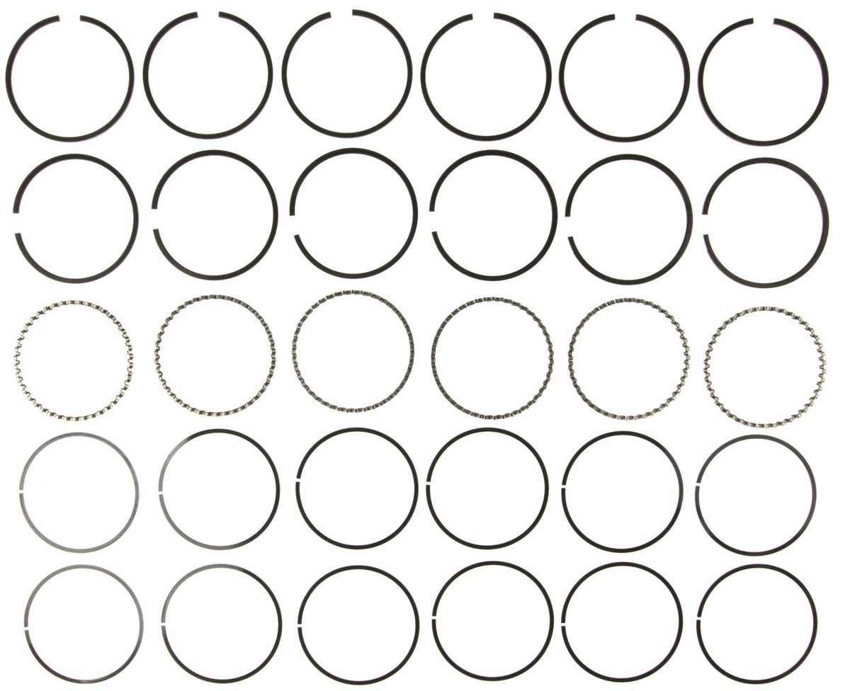 Mahle Rings Buick 250 Eng 70-76 Checker 230/250 Engs 69-79 Chevy 230/250 Engs Plain Ring Set 50514CP
