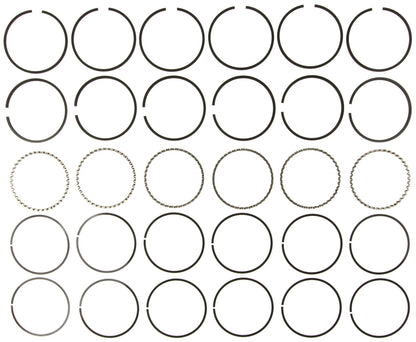 Mahle Rings Ford 200 3.3L 250 4.1L Engs 63-83 Ford Trk 200 3.3L 250 4.1L Plain Ring Set 50565CP