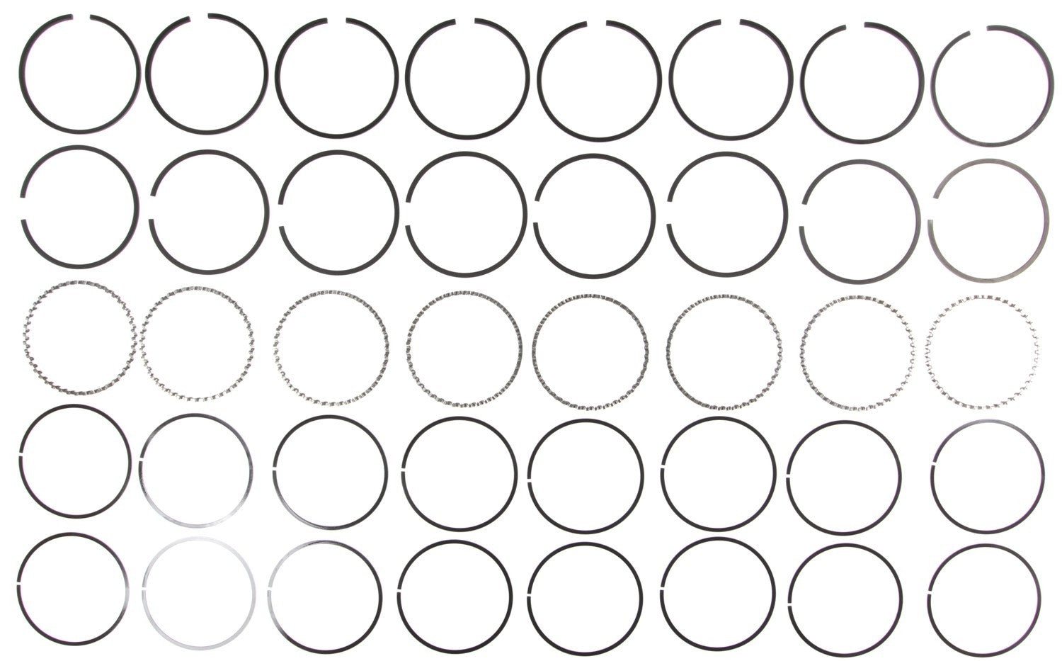 Mahle Rings FORD 5.4L 75-77 Plain Ring Set 50620.040