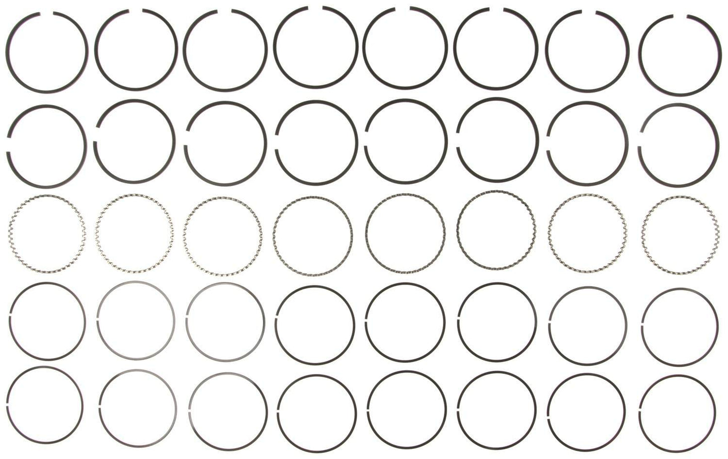 Mahle Rings Ford 390 Eng 66-67 Merc 390410 Engs 66-67 Plain Ring Set 50718CP