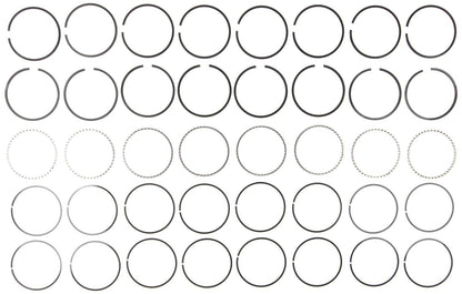 Mahle Rings Buick 400 Eng 1978 Olds 400 Eng 1975 Pontiac 428 Eng 67-79 Plain Ring Set 50784CP