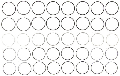 Mahle Rings Buick 400 Eng 1978 Olds 400 Eng 1975 Pontiac 428 Eng 67-79 Plain Ring Set 50784CP