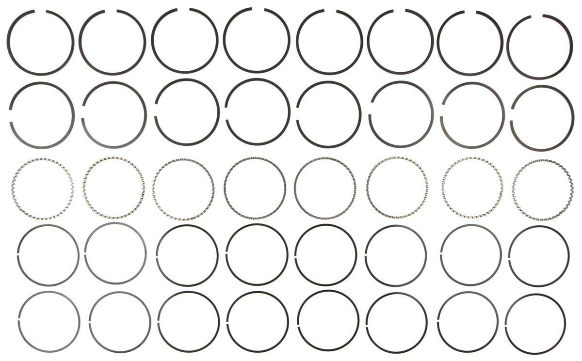 Mahle Rings AMC 343 360 Engs 1967-78 Jeep 360 Eng 1971-90 Plain Ring Set 50785