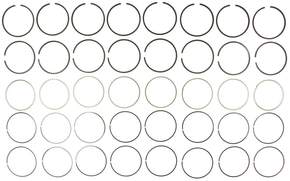 Mahle Rings Ford 429/460 7.5L Engs 68-78 Ford Trk 429/460 7.5L Eng 70-92 Plain Ring Set 50843CP
