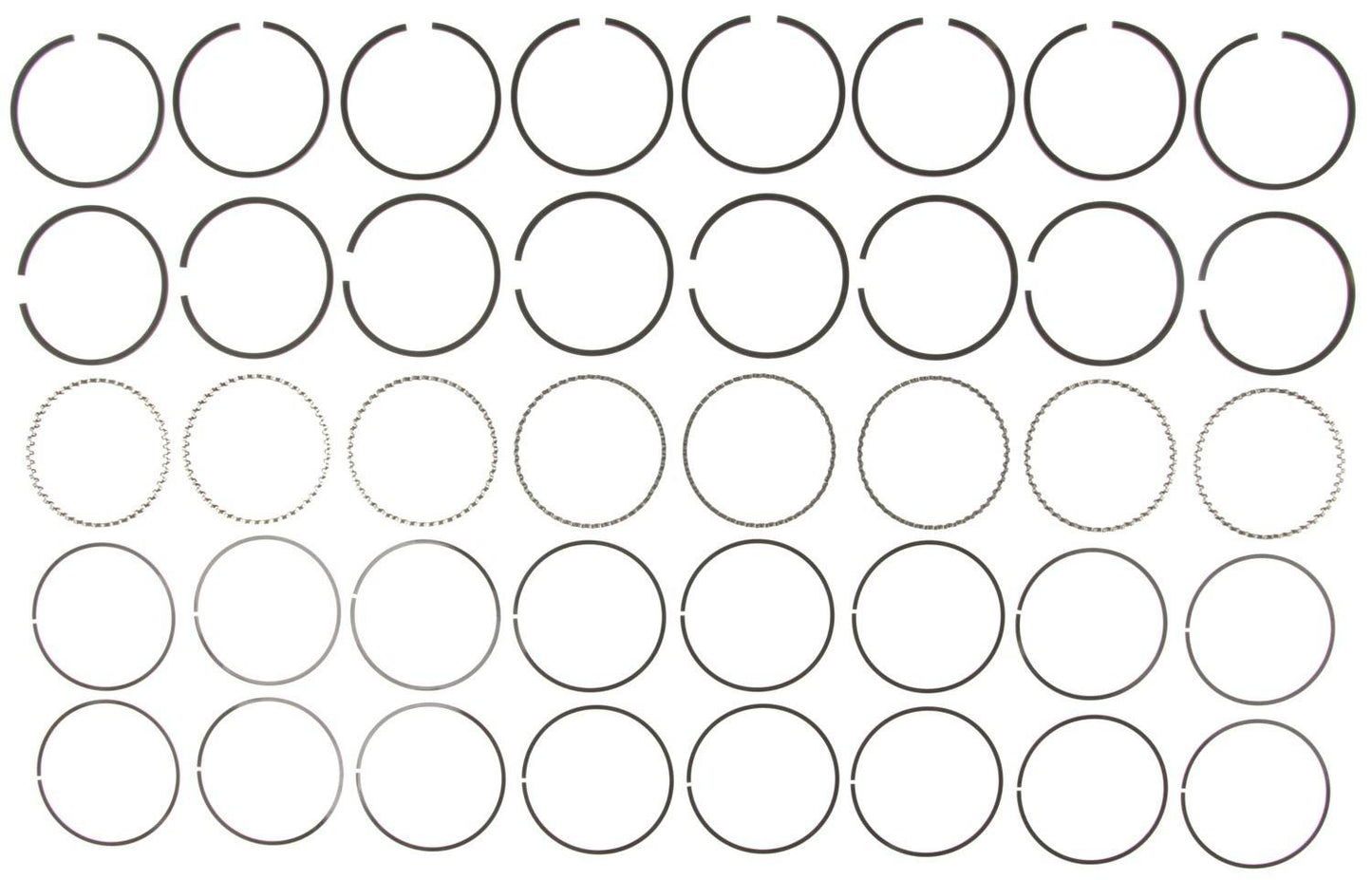 Mahle Rings Cad. 472500 Engs 68-76 Plain Ring Set 50850.030