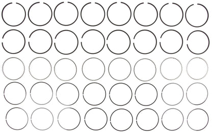 Mahle Rings Chry 400 Eng 72-78 Chry Ind Engs Dodge 400 Eng 72-78 Dodge Trk Plain Ring Set 51050