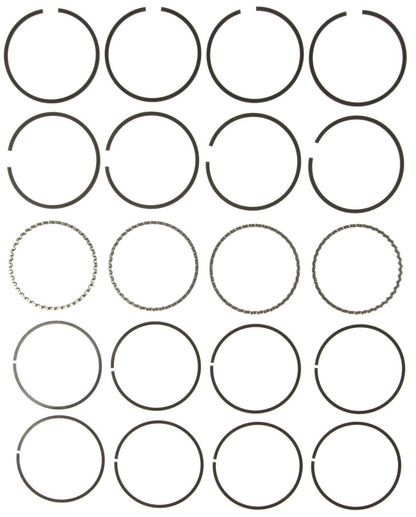 Mahle Rings Ford 140 2.3L Eng 74-84 Ford Trk 140 2.3L Eng 77-84 Merc. 140 Plain Ring Set 51097CP