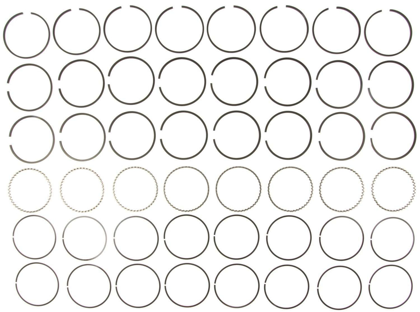 Mahle Rings ChevyTrk 366 Eng 66-90 GMC Trk 366 Eng 69-90 Plain Ring Set 51130CP.030