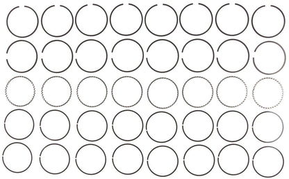 Mahle Rings Buick 305 5.0L Eng 77-91 Checker 305 5.0L Eng 78-80 Chevy 305 Plain Ring Set 51137CP