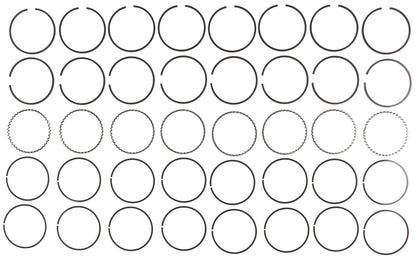 Mahle Rings Buick 305 5.0L Eng 77-91 Checker 305 5.0L Eng 78-80 Chevy 305 Plain Ring Set 51137CP