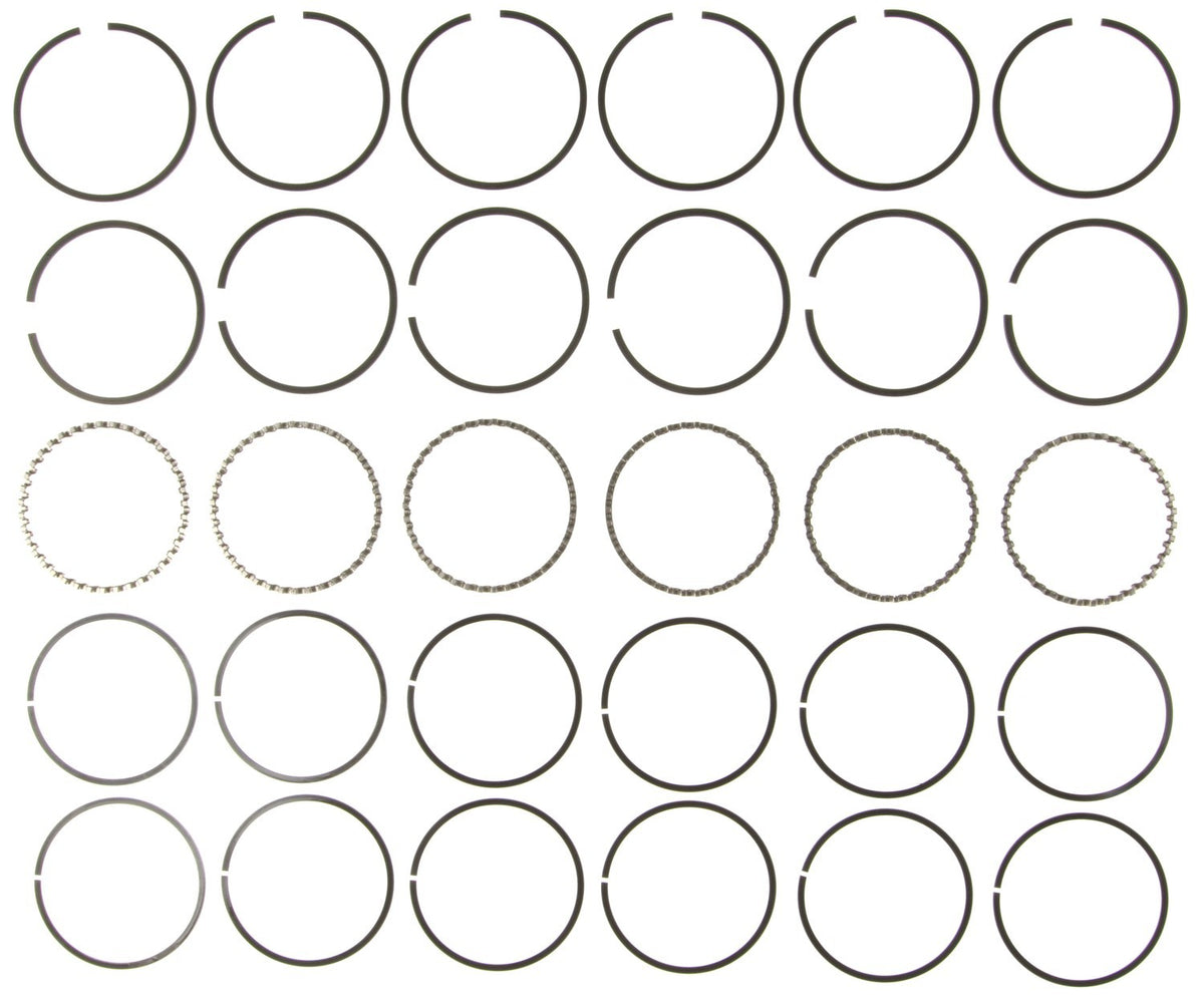 Mahle Rings Buick 1732.8L Eng 81-84 Chevy 173 2.8L Eng 81-84 Chevy Trk 173 Plain Ring Set 51284CP.030