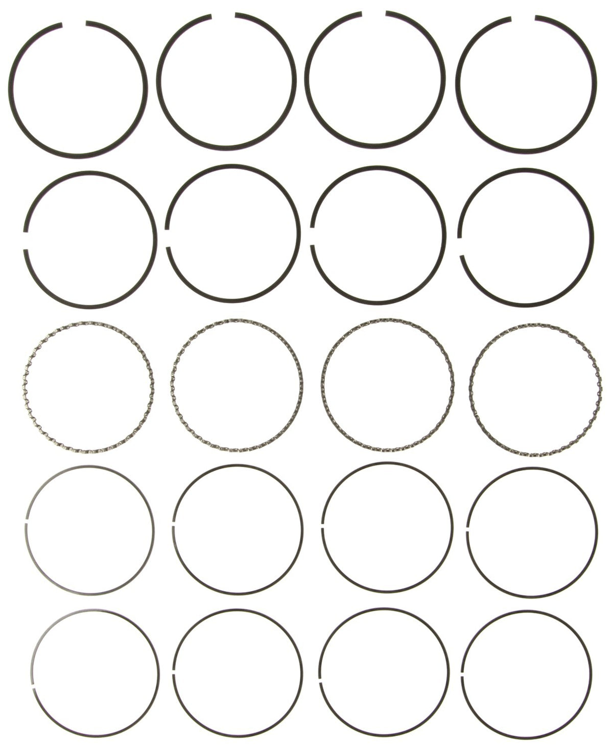 Mahle Rings Chrys Pass & Dodge Trk 135 2.2L 153 2.5L Engs 81-94 Plain Ring Set 51286CP