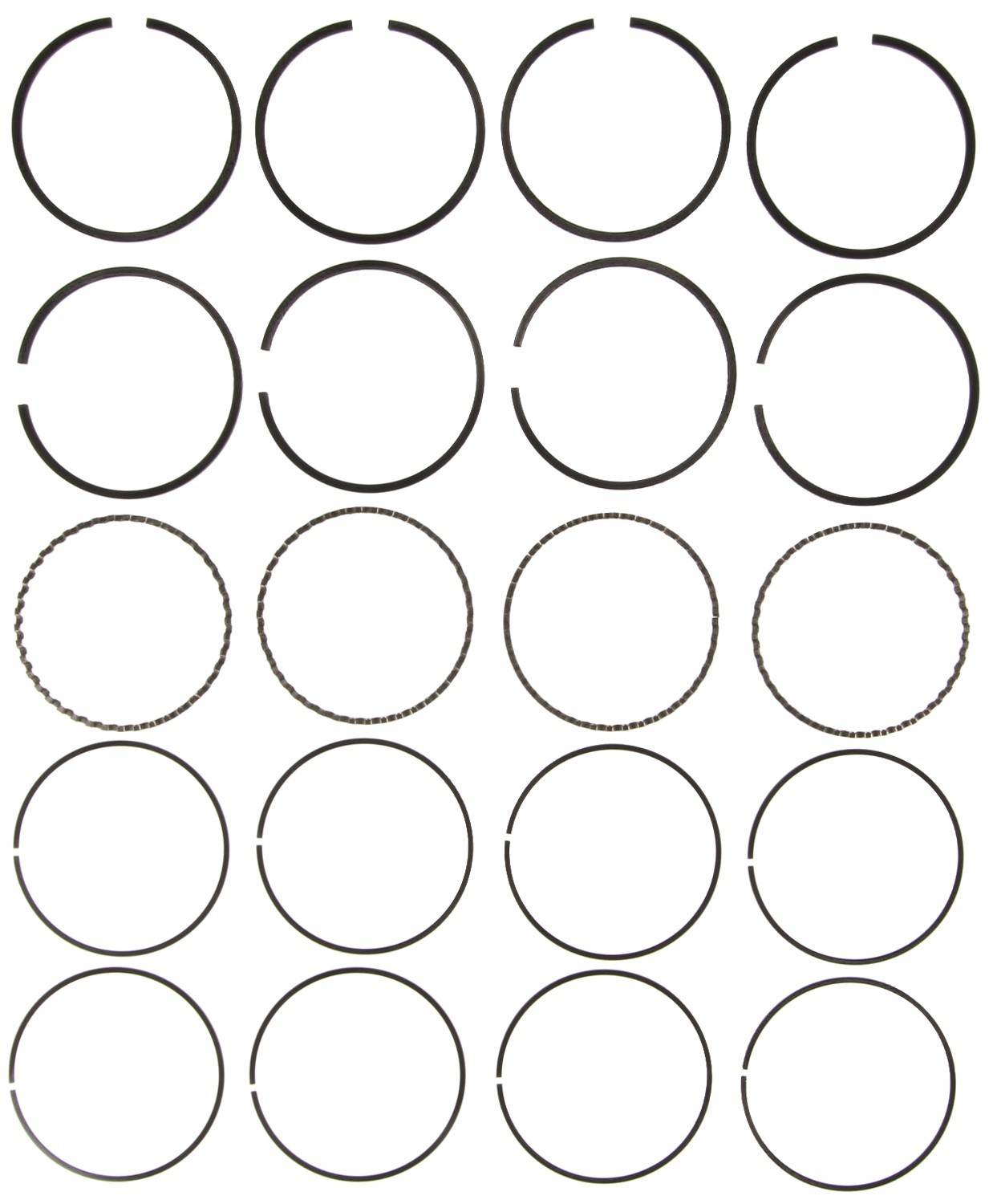 Mahle Rings Toyota 2367cc 22R22REC Engs 81-84 Plain Ring Set 51359