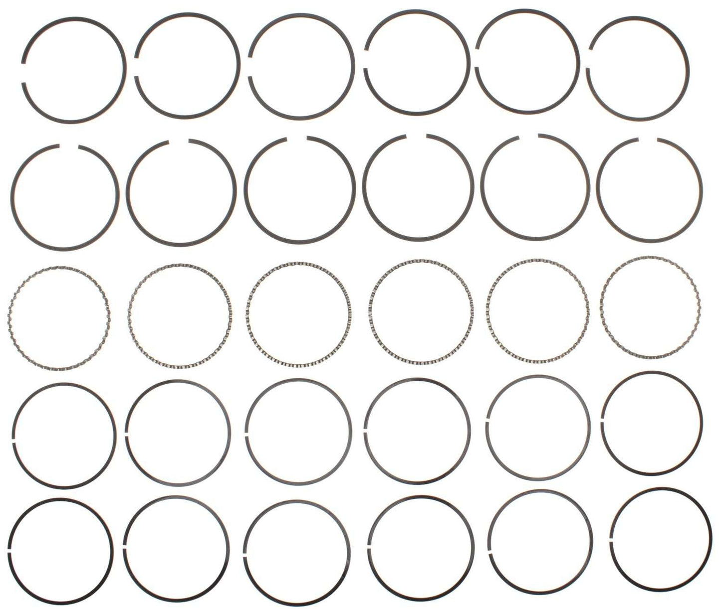Mahle Rings Dodge Trk 238 3.9L Eng 86-91 Plain Ring Set 51444