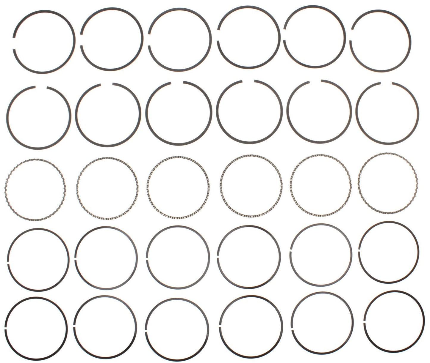Mahle Rings Dodge Trk 238 3.9L Eng 86-91 Plain Ring Set 51444