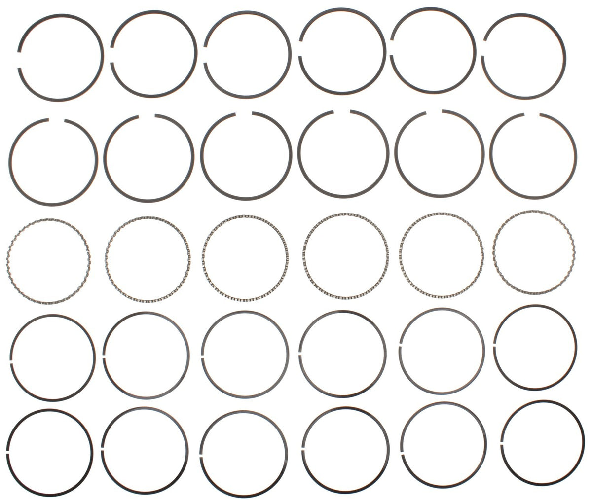 Mahle Rings Dodge Trk 238 3.9L Eng 86-91 Plain Ring Set 51444