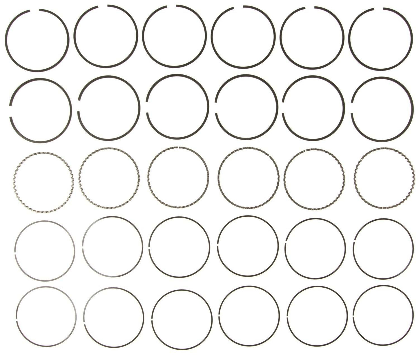 Mahle Rings Chrysler 181 3.0L Eng 87-93 Mits 2972cc Eng 87-93 Plain Ring Set 51458CP