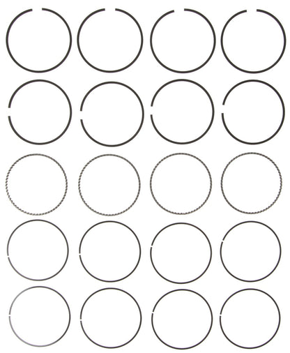 Mahle Rings GMC Pass 121 2.0L Eng 87-89 134 2.2L Eng 90-94 Plain Ring Set 51471CP