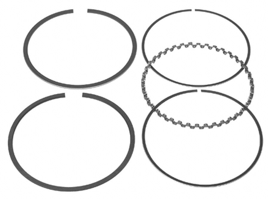 Mahle Rings Chevy 262 4.3L Eng 85-93 Chevy Trk 262 4.3L Eng 85-93 Pontiac Plain Ring Set 51475CP